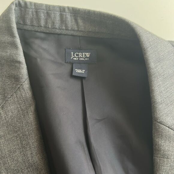 J. Crew Ludlow Slim Fit Suit Jacket in Gray, Size 40R, NWOT - Picture 8 of 12